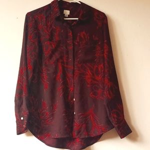 Women's Button-Up Blouse